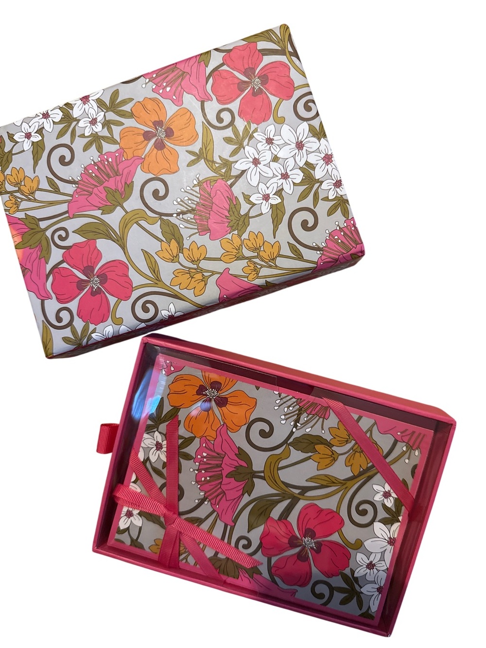Vera Bradley ‘Tea Garden’ Breast Cancer Note Card Set, NIB